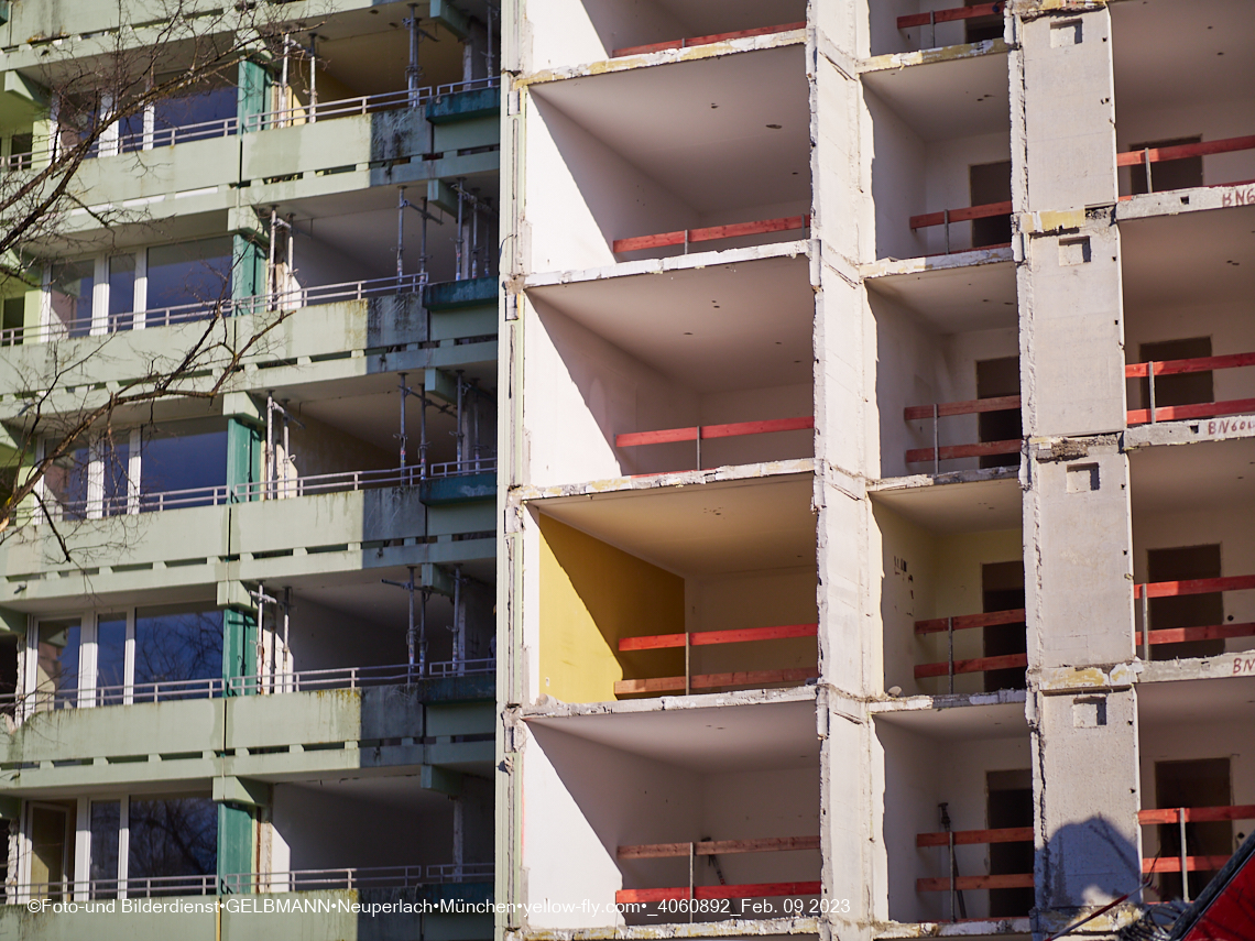 09.02.2023 - Mega-Großsanierung an der Kurt-Eisner-Straße